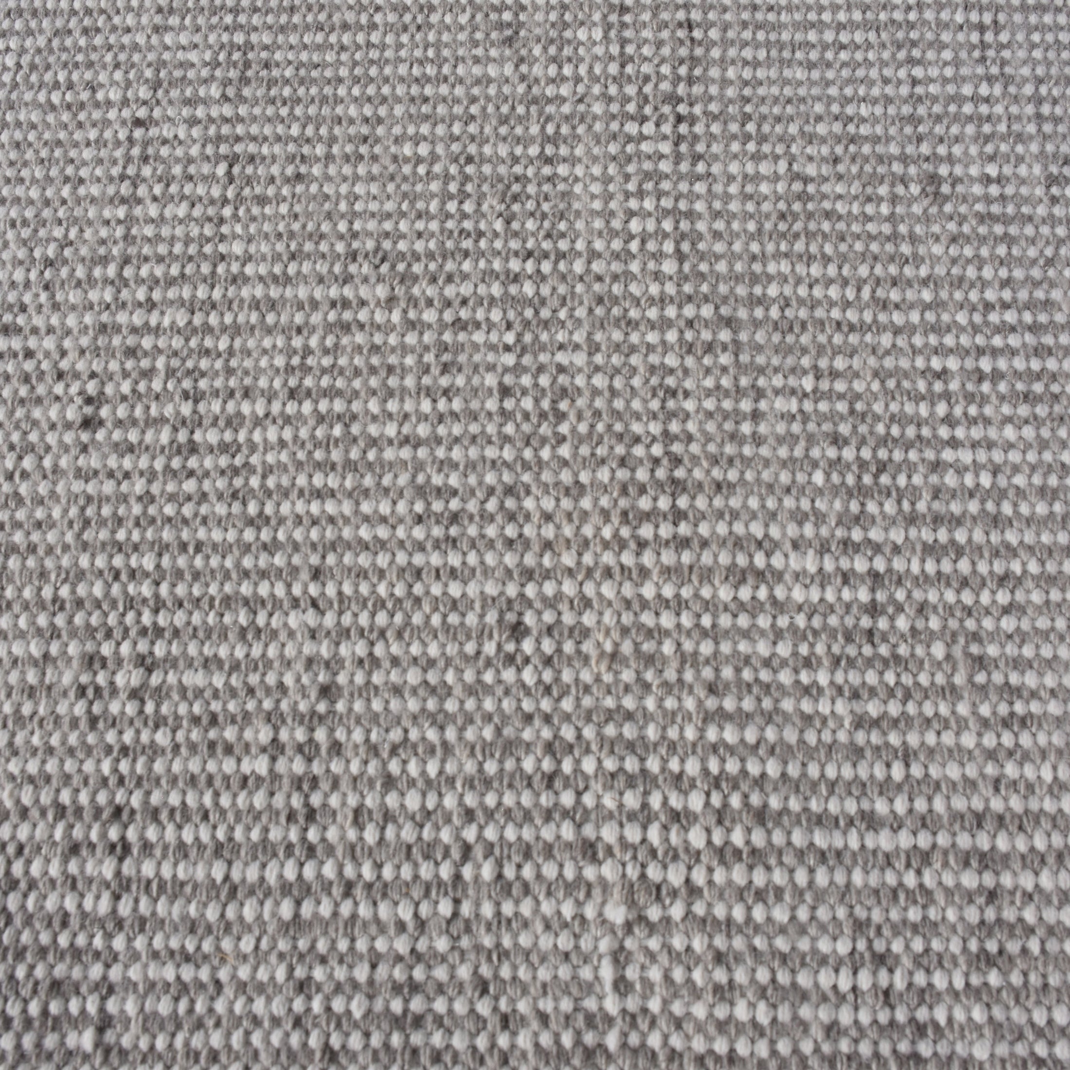 Emery-iii Handwoven Rug Of Manmade Fibres - Lt. Taupe/ivory