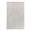 Frontera Handtufted Woolen Rug - Ivory