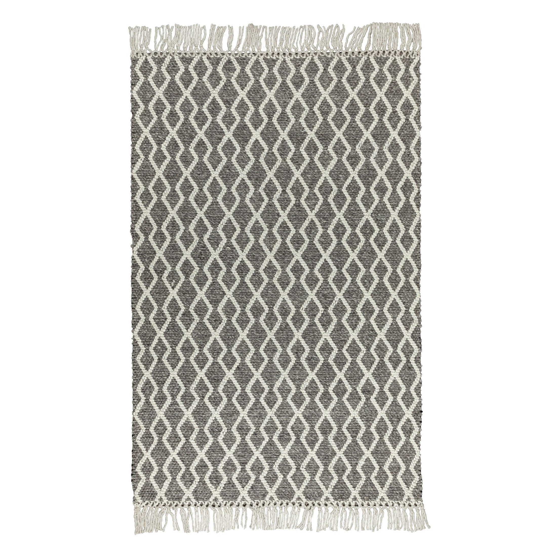 Fintona Hand Woven Rug Cream/Mocha-thumbmail-3