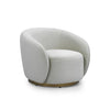 Greer Accent Chair in Velvet Champagne