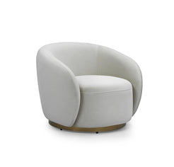 Greer Accent Chair in Velvet Champagne