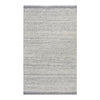 Ladrido Handwoven Woolen Rug - Ivory/grey