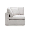 Audo 5 pcs Sectional with Ottoman - Ivory