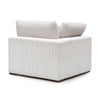 Audo 5 pcs Sectional with Ottoman - Ivory