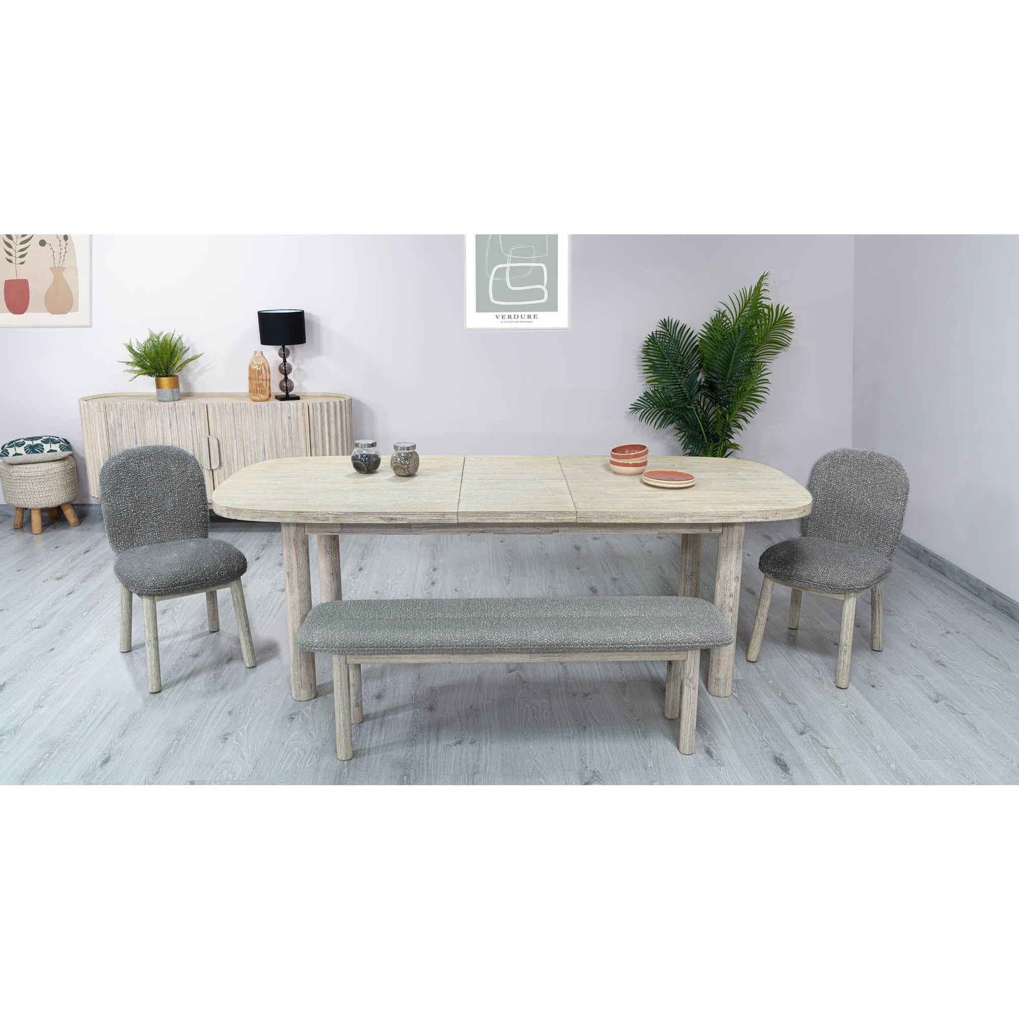Oasis Dining Chair - Pearl Grey