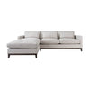 Oxford Left Sectional Sofa - Travertine Cream