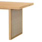 Rattan Dining Table - Natural