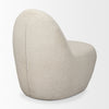 Detailed view of the front seat cushion area and the soft, rounded edges of the Beverly chair.