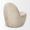 Rear angled perspective showcasing the wrap-around upholstery and solid architectural build.