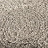 High-resolution macro shot of the central knit pattern on the Bina stool's seating surface