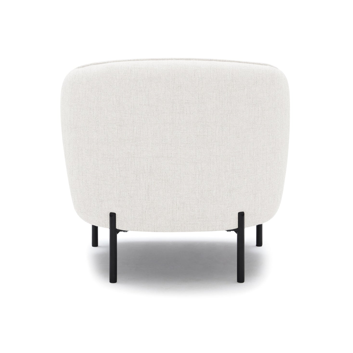 Dorby accent chair with upholstered fabric by Hygge Design House