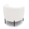 Rear angled view of Dorby accent chair