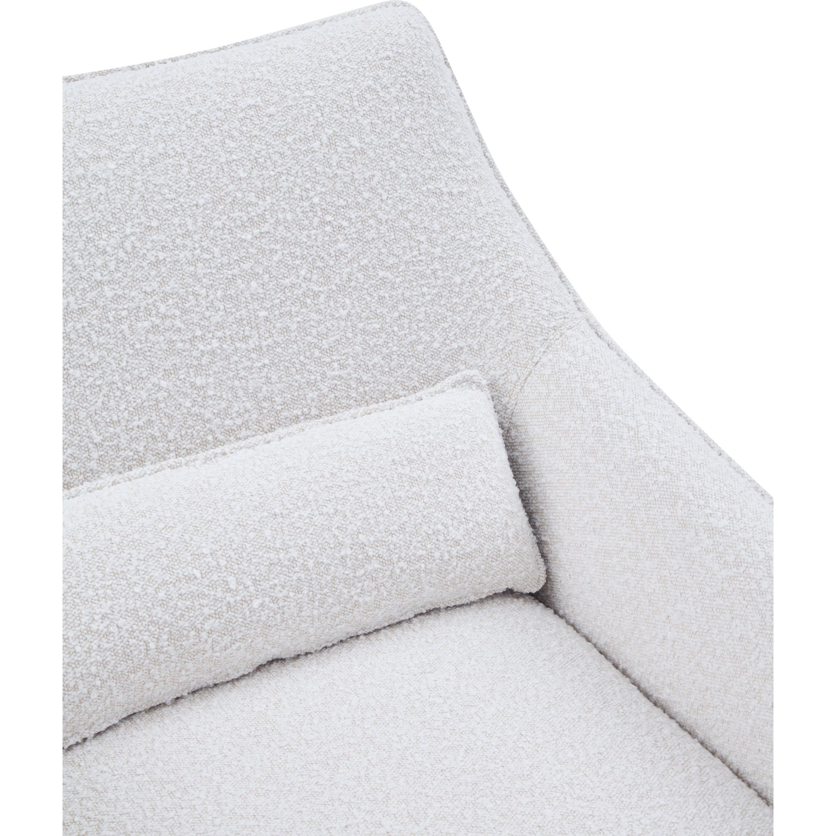 Fogia accent chair with boucle fabric by Hygge Design House