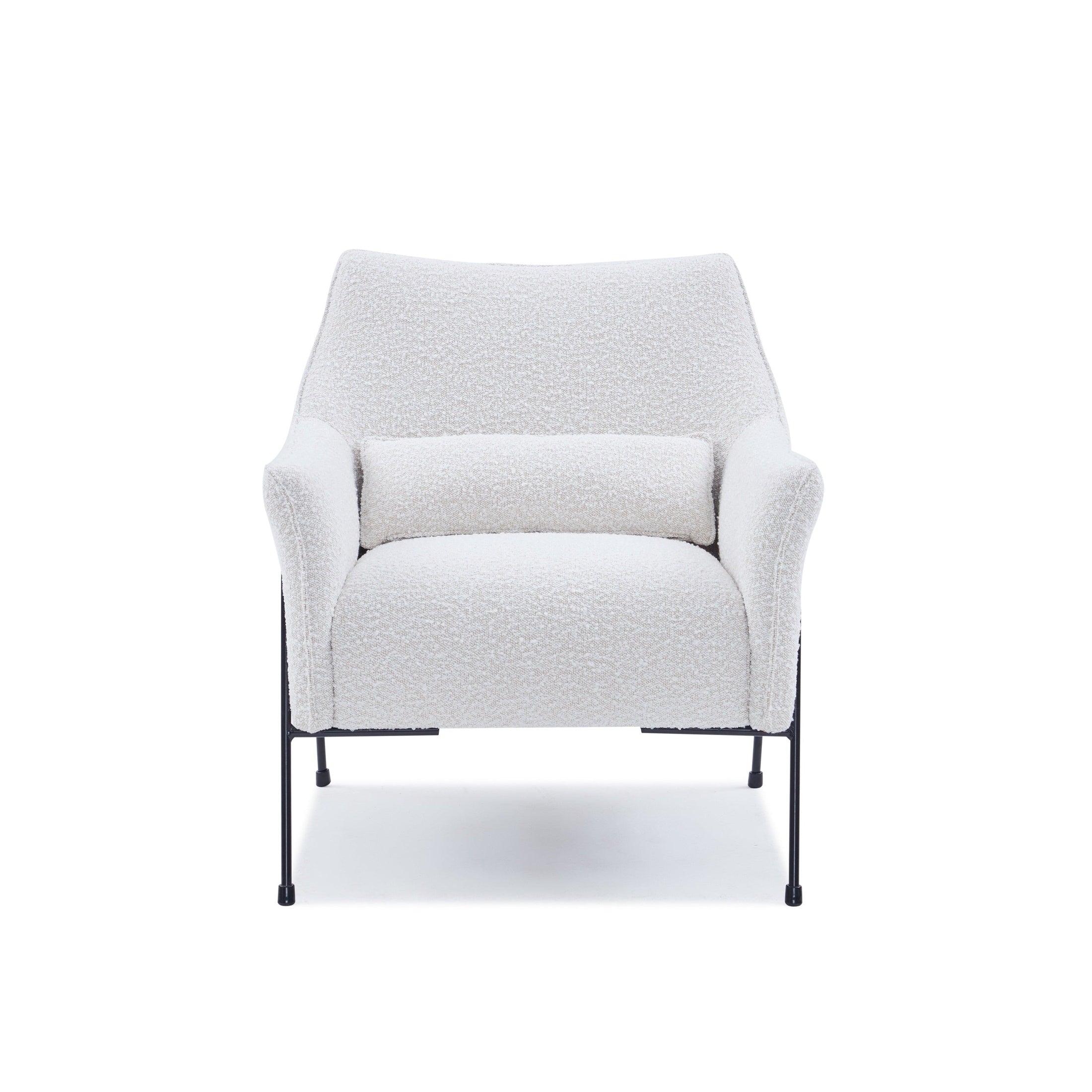 Fogia accent chair with boucle fabric by Hygge Design House