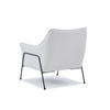 Rear angled view of Fogia accent chair