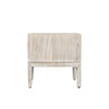 Back view of Gemini scandinavian design bedside table