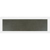 High-angle shot highlighting the smooth weathered wood grain texture of the cabinet top
