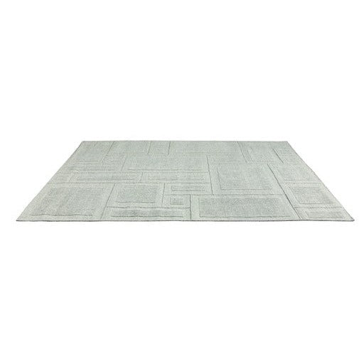 Avera Hand Woven Rug Steel