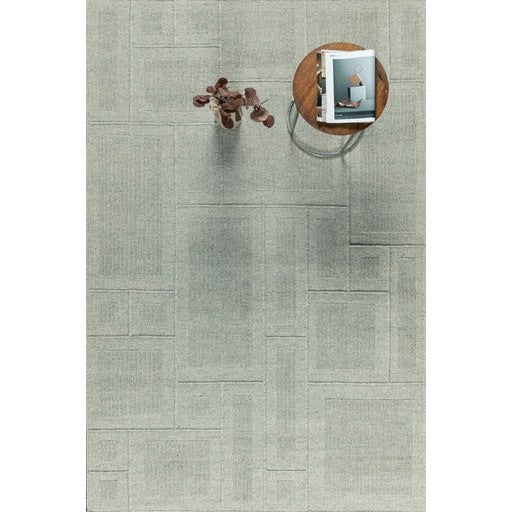 Avera Hand Woven Rug Steel