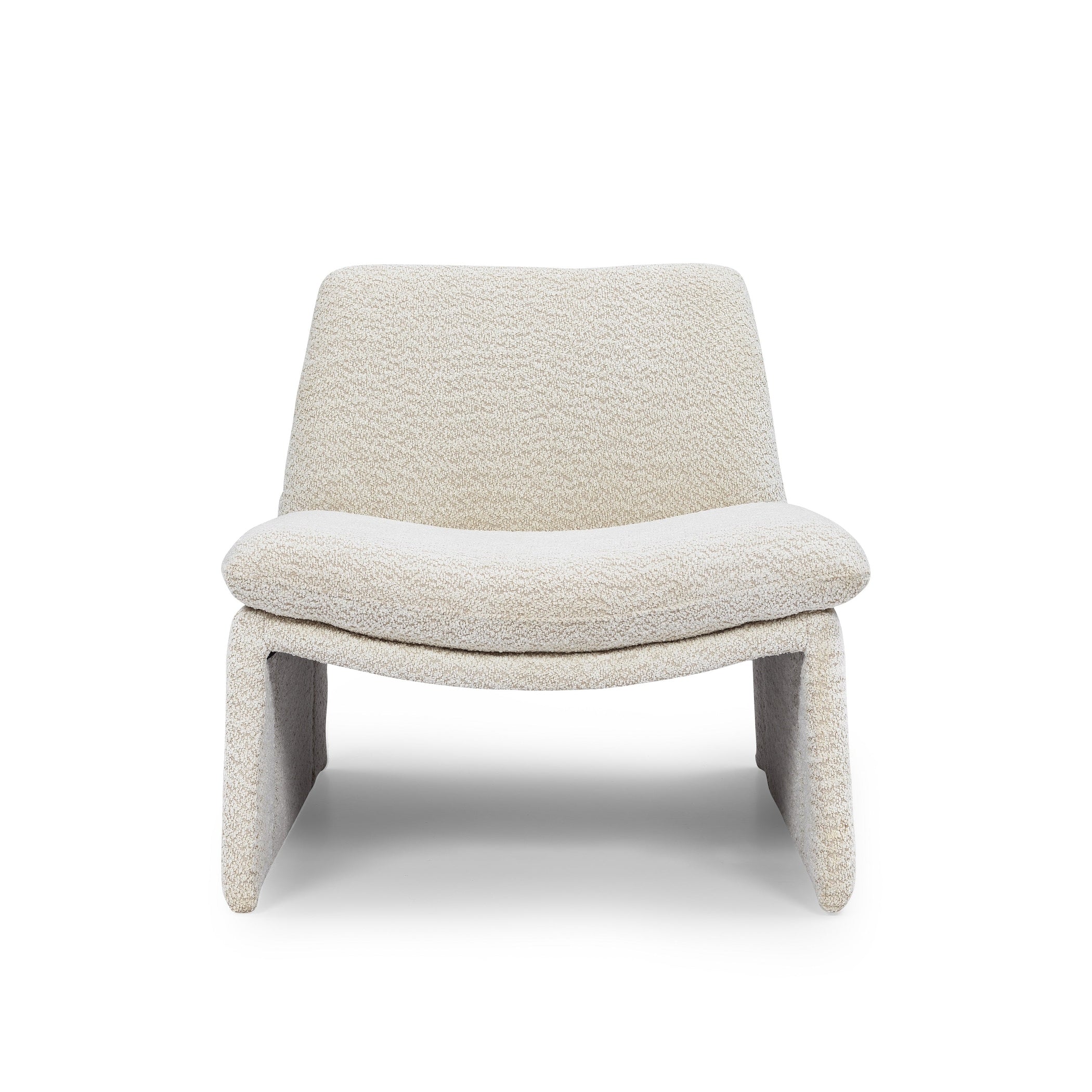 Holly accent chair with boucle fabric by Hygge Design House