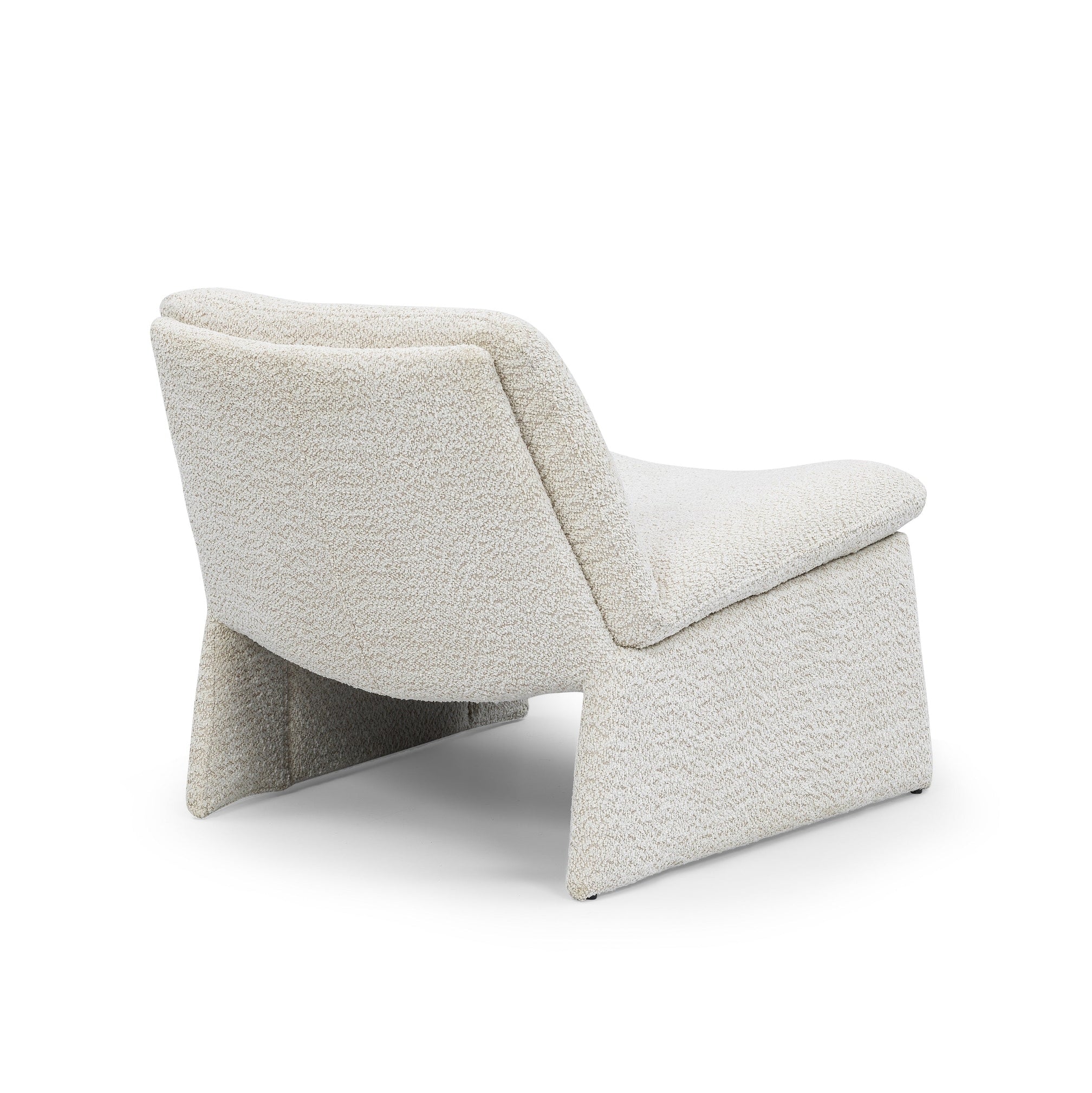 Holly accent chair with boucle fabric by Hygge Design House