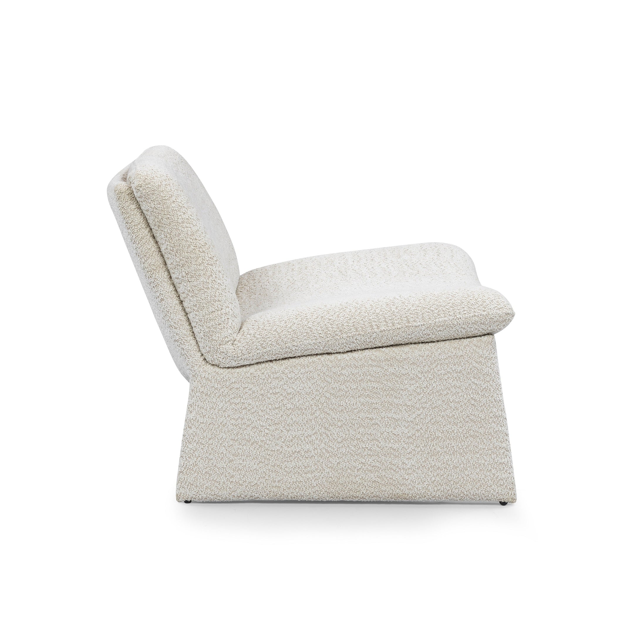 Holly accent chair with boucle fabric by Hygge Design House