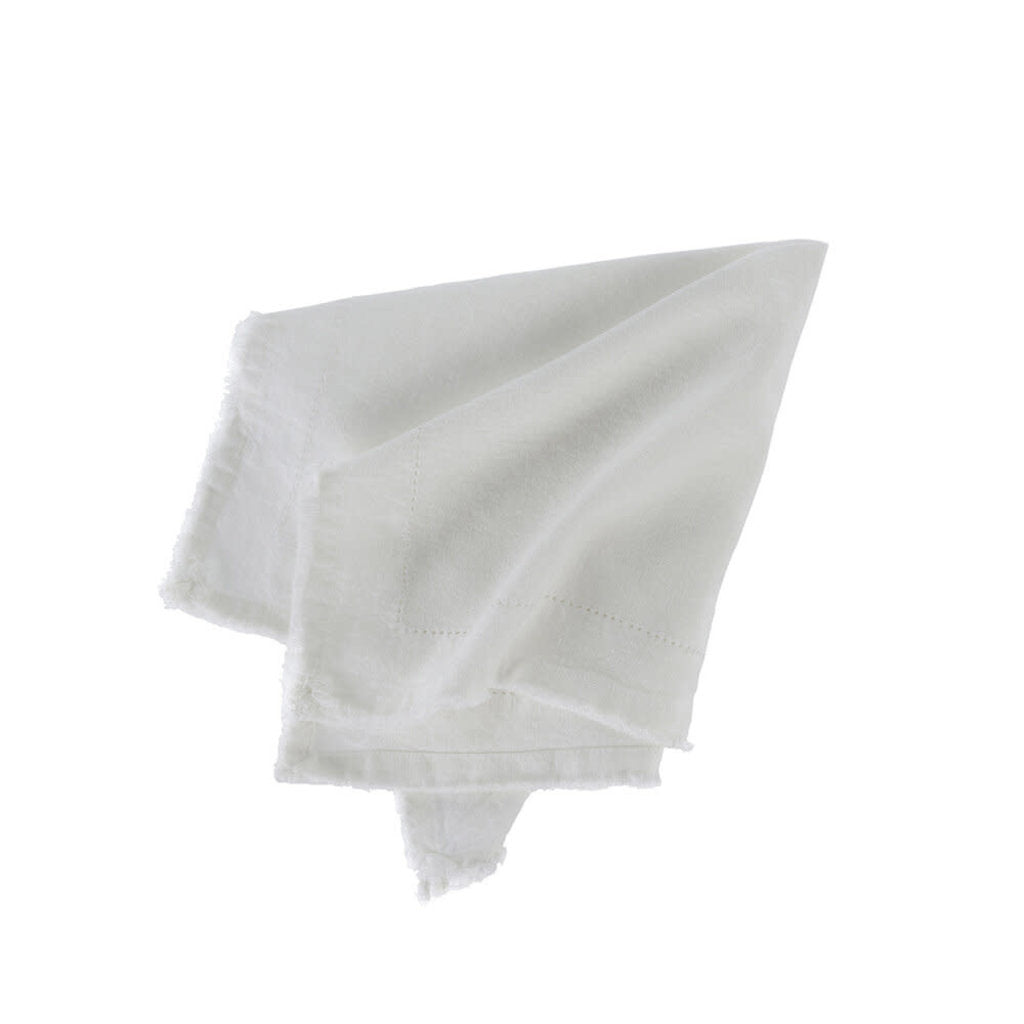 Frayed Edge Napkin - Moonstruck Set Of 6