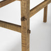 Low-angle perspective highlighting the structural integrity and the open space beneath the lower storage shelf