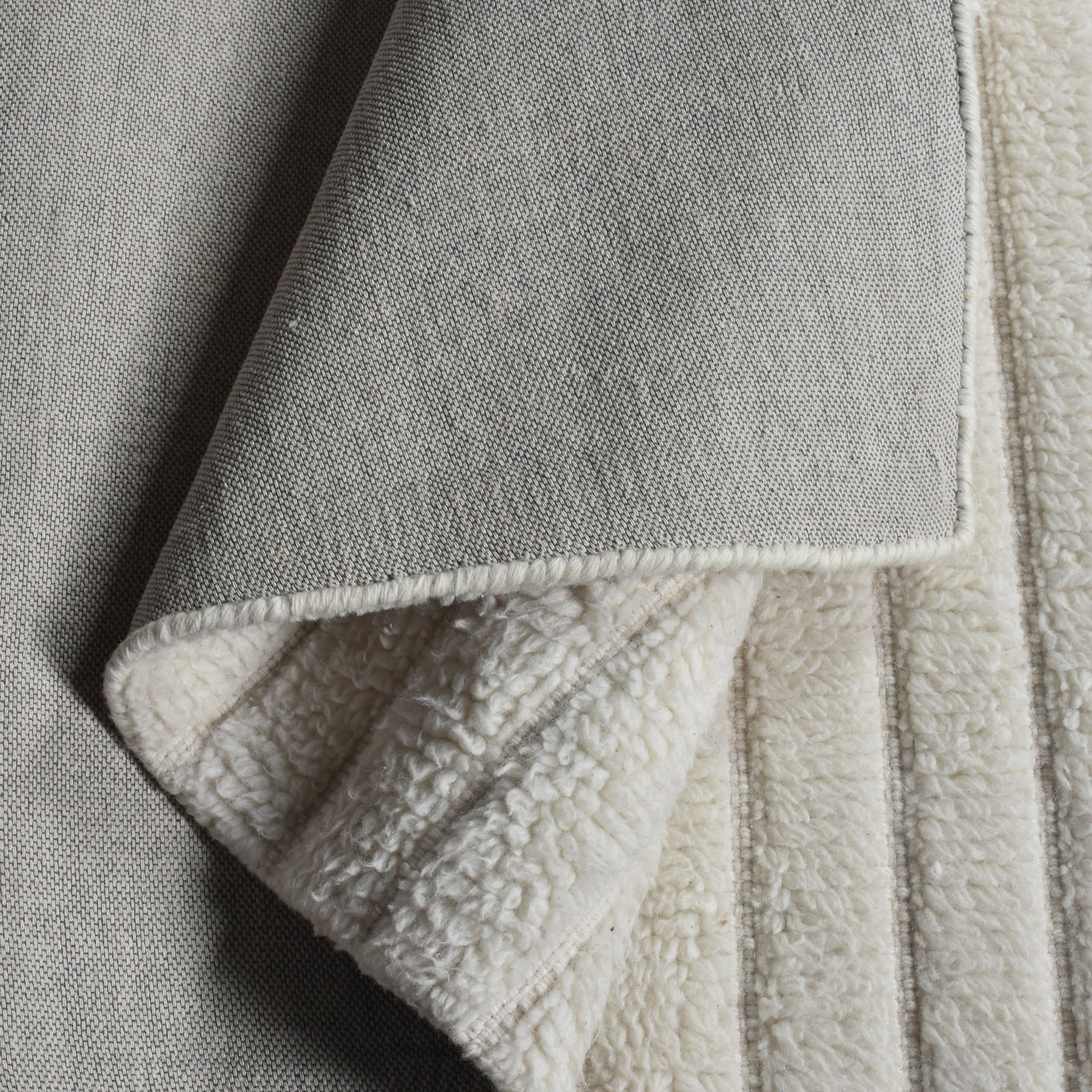 Lumot Handwoven Woolen Rug - Ivory-thumbmail-3