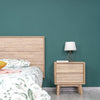 Alternate lifestyle angle illustrating the cohesive look of the Gia bedroom furniture in a bright master suite