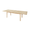 Alternate perspective view showcasing the table's slim profile and modern aesthetic