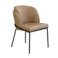 Angelo Faux Leather Dining Chair - Tan