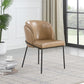 Angelo Faux Leather Dining Chair - Tan