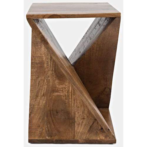 vendor-unknown Living Room Global Archive Jasper Accent Table - Amber (5349867487385)