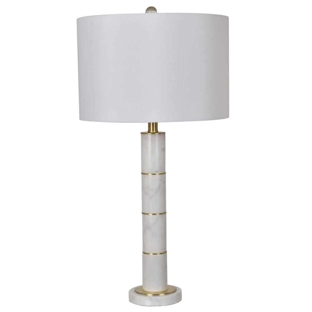 vendor-unknown Home Accents Marble Column Table Lamp (5349499633817)